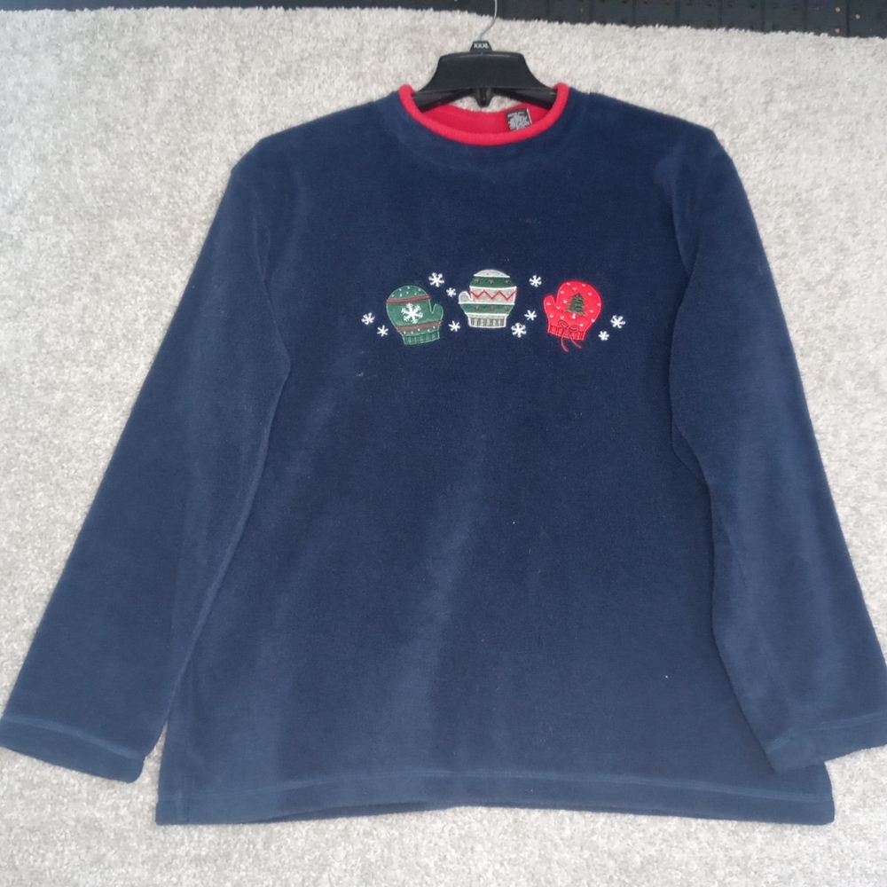 C.B. Sports Christmas sweater sweatshirt large